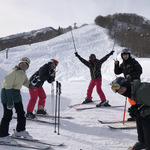 スキーレッスン